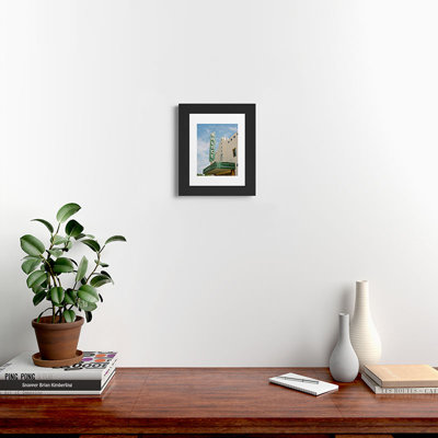 Bethany Young Photography Marfa Palace on Film Framed Art Print