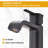 Single-Hole Single-handle Bathroom Faucet with Drain Assembly