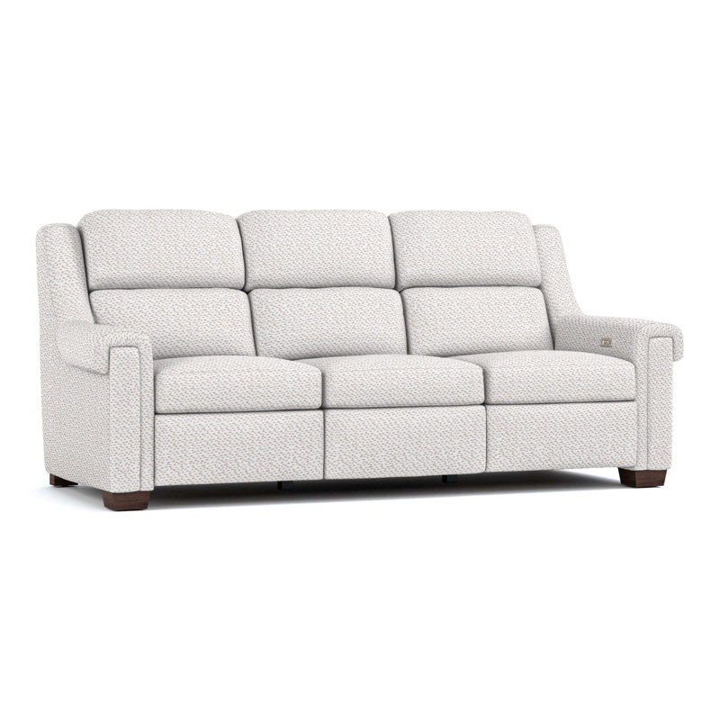Chester Reclining Sofa, Perigold Elements White Sands