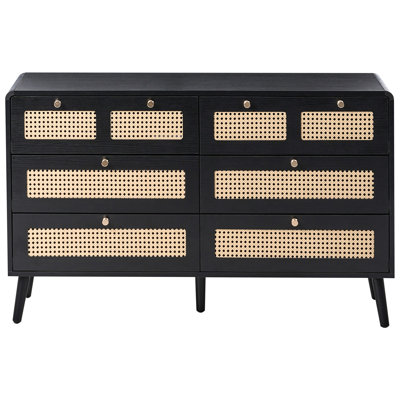 Angeliqua 120cm W 6 - Drawer Chest of Drawers