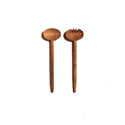 Oval Salad Set Spoons