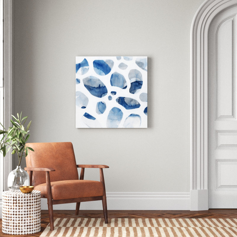 Lacuna I, peinture sur toile, H 32 po x l 32 po x P 1 po, Toile tendue