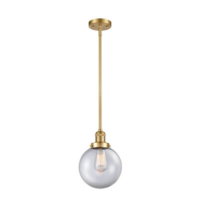 Luminaire suspendu sphère 1 lumière Zarmayr