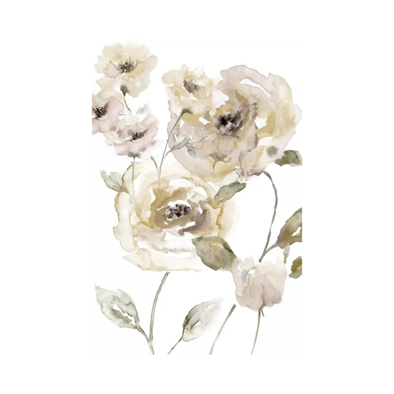 Translucent Garden II by Nan - Wrapped Canvas Painting, 20.32 cm H x 30.48 cm W