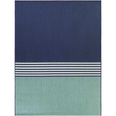 Tapis bleu Aino
