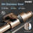 MASO Touchless Kitchen Faucet with Pull-Down Sprayer, Fahrenheit Temperature Display, 3 Spray Modes, 360° Swivel, Commercial Modern Faucet for RV, Farmhouse, Camper, Laundry & Bar,Brushed Rose Gold-125898334