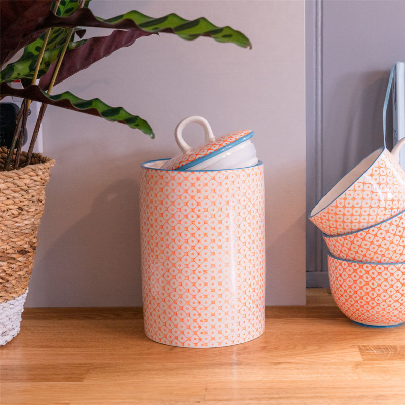 Porcelain China Canister