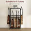 Metal，Manufactured Wood 118cm H Dowel Rack-1118154838-1118154839