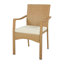 Chaise d'appoint rembourrée Artura H 16 po