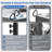 Domi Height Adjustable Hot Tub Two-Way Handrail