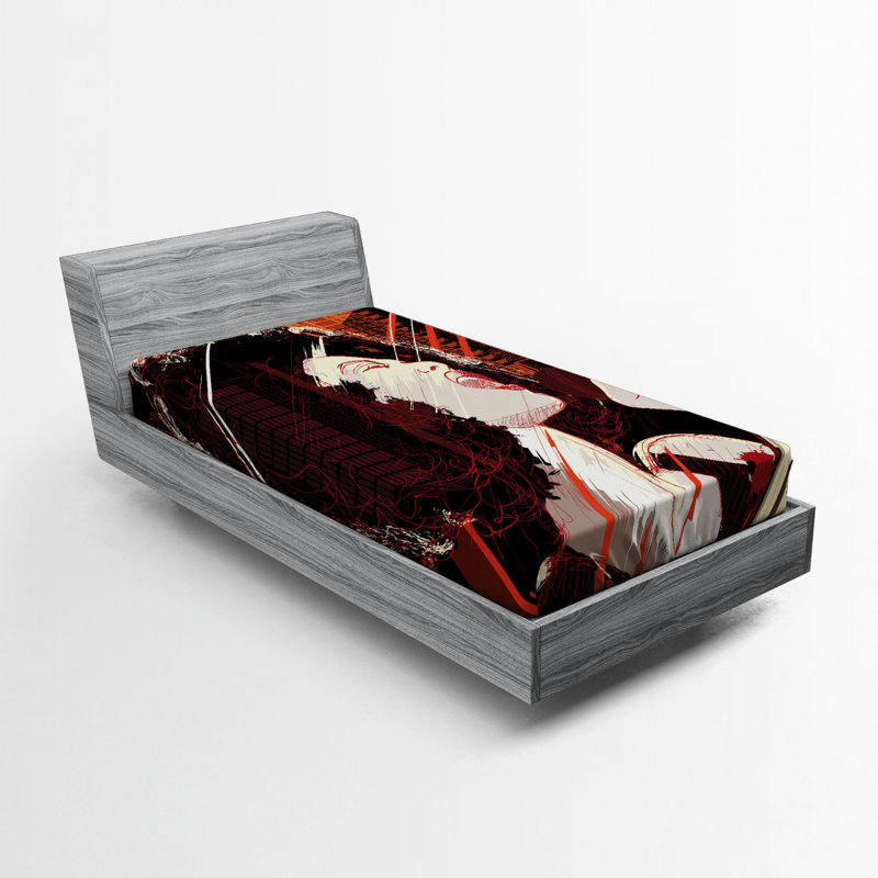 Microfiber Fitted Sheet, Twin Fitted Sheet