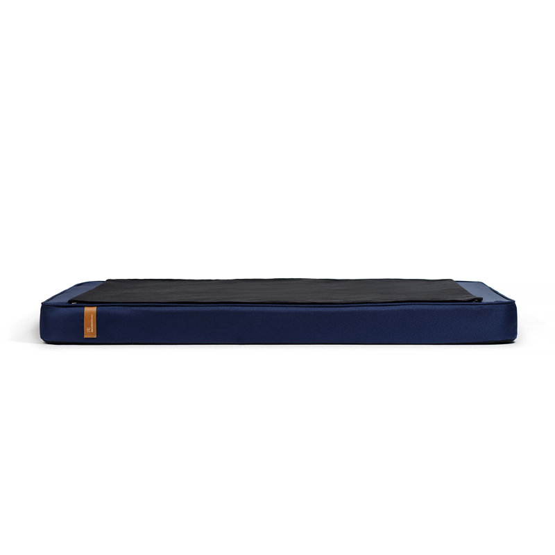Polyester Pet Bed, 8cm H x 80cm W x 54cm D, Navy Blue
