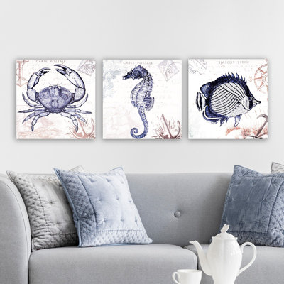 3 Piece Wrapped Canvas Panoramic Print