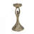 D4.5 Gold Aluminum Pillar Holder With Abstract Lady Design