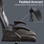 Office Desk Chair With Arms, Adjustable, Swivel, Comfortable Desk Chair, UKFR Certified-675888763