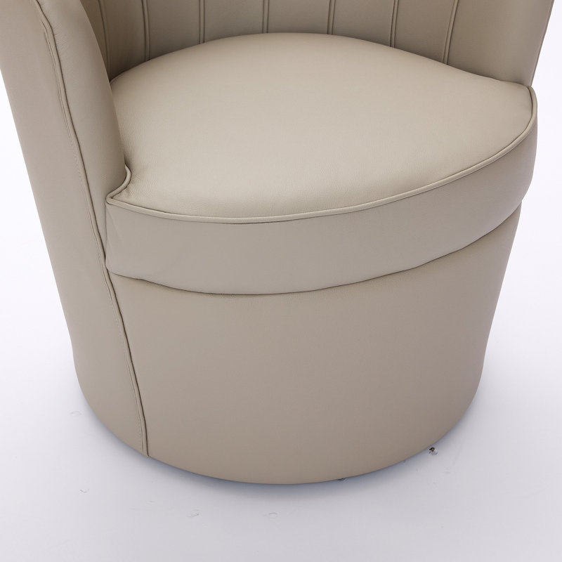 Chaise de bureau Petal, Crème