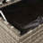 Vidaxl Patio Storage Box With Wheels 43.3"X21.7"X28.7" Poly Rattan-111470000