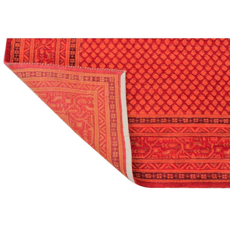 Indo Oriental Area Rug, Rectangle 6' x 8'11"