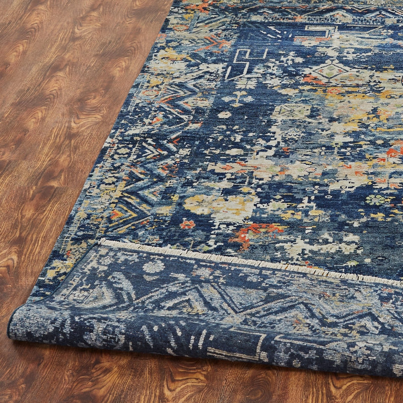 Heritage Revival Hand Knotted Area Rug, Rectangle 10' x 14'