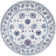 Hatha Modern Persian Vintage Moroccan Traditional Ivory/Blue/Red Rug
