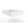 Juniper 24" Solid Surface Wall Mount Modern Minimalist Bathroom Sink and LED Mirror Set