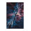 Machine Washable Space Purple Area Rug