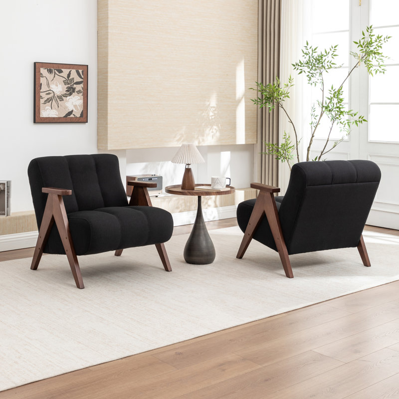 Fauteuil Chenice, Noir