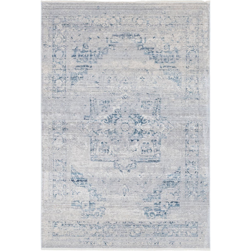Tapis à motif oriental multicolore Glass, Rectangle 5 pi 1 po x 7 pi 10 po