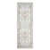Modern Floral Machine Washable Rug for Living Room, Farmhouse Flower Soft Non Shedding Floor Covering with Non Slip TPR Backing, Indoor Foldable Low Pile Thin Mat