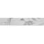 Astoria 3 in. x 18 in. Polished Porcelain Bullnose Tile Trim-98840440