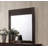 Panang Mahogany Finish Mirror