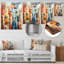 - Art mural abstrait en métal-2024383668