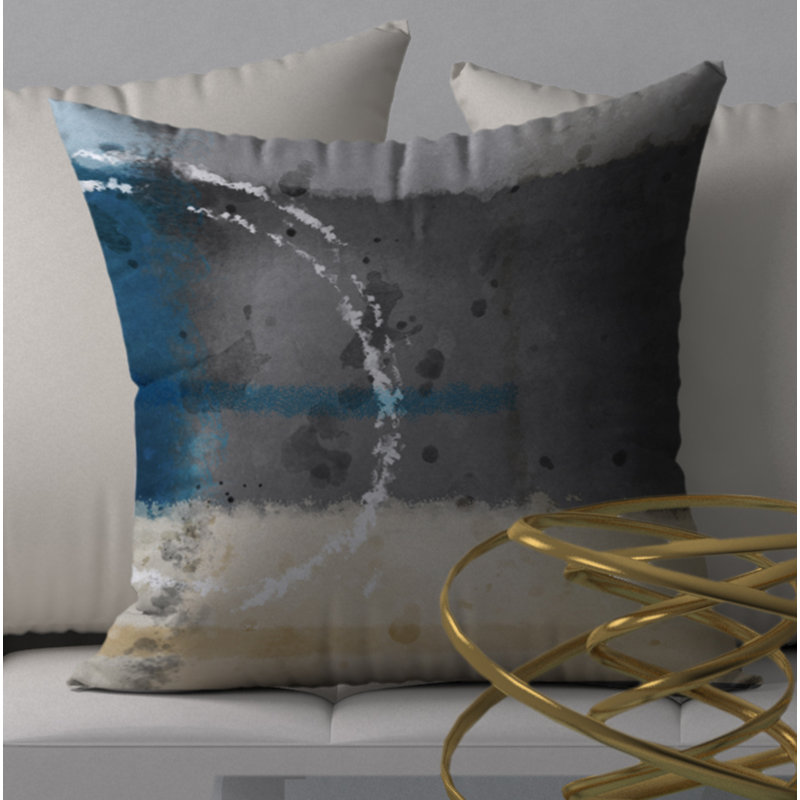 Housse de coussin carrée en épinette d’étoile, H 18 po x l 18 po