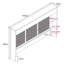 Alishaba Large Radiator Cover