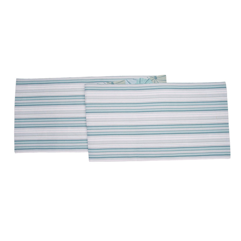 Sea Urchin Shores Reversible Table Runner