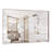 Oversized Bathroom Mirror With Removable Tray Wall Mount Mirror,Vertical Horizontal Hanging Aluminum Framed Wall Mirror ,Full Body Mirror For Bedroom Living Room,72X48 Inches-1457313232