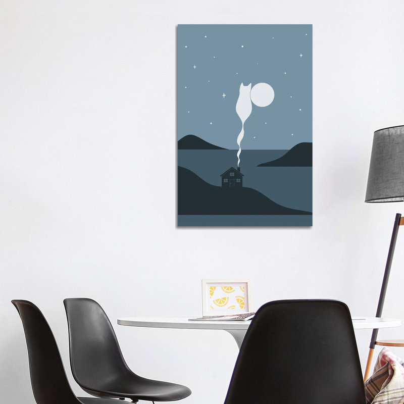 Cat Landscape XLV by Lim Heng Swee - Wrapped Canvas Print, 66.04 cm H x 45.72 cm W