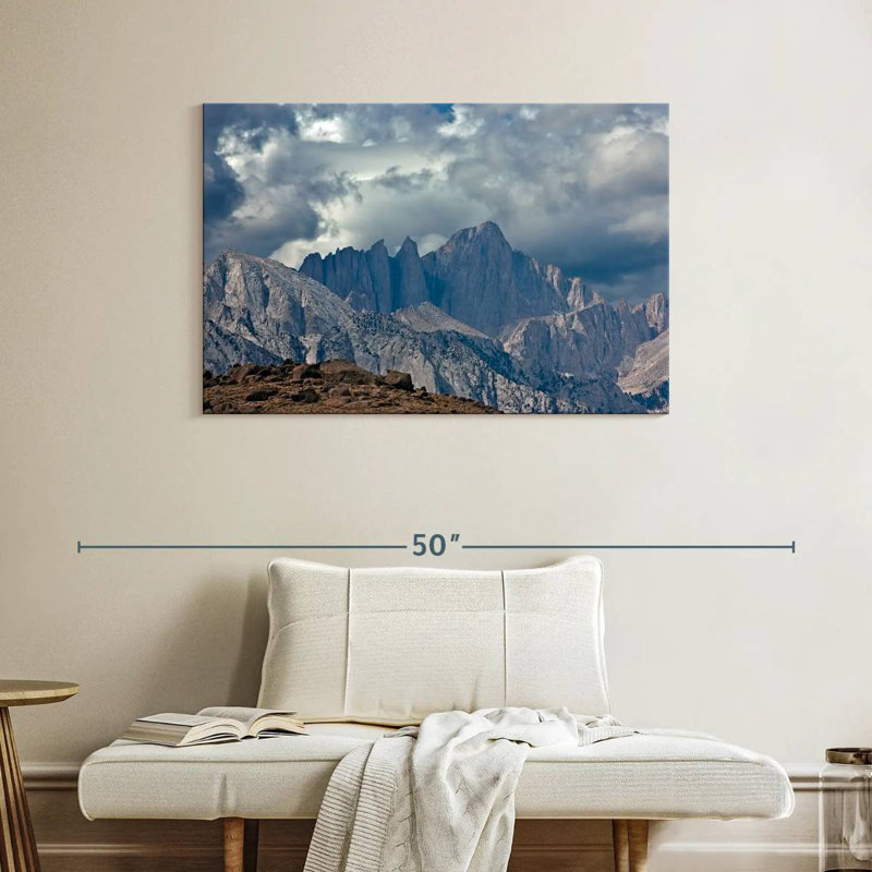 Majestic Mount Whitney, H 26 po x l 39 po