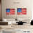 Borges Printed American Flag
