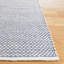 Cace Flat Weave Wool/Cotton Rug in Navy-92725906