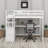 Twin Size Loft Bed With Desk And Shelves-1530140084