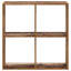 Selven 68.5cm H x 68.5cm W Bookcase-1717695698