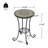 Zaire Ceramic Top Side Table-121542700
