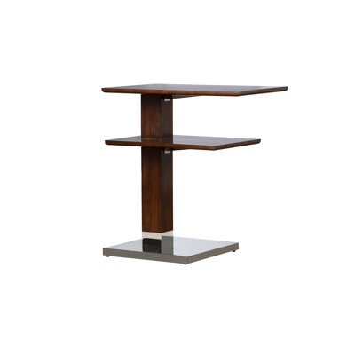 Solid Wood Top End Table