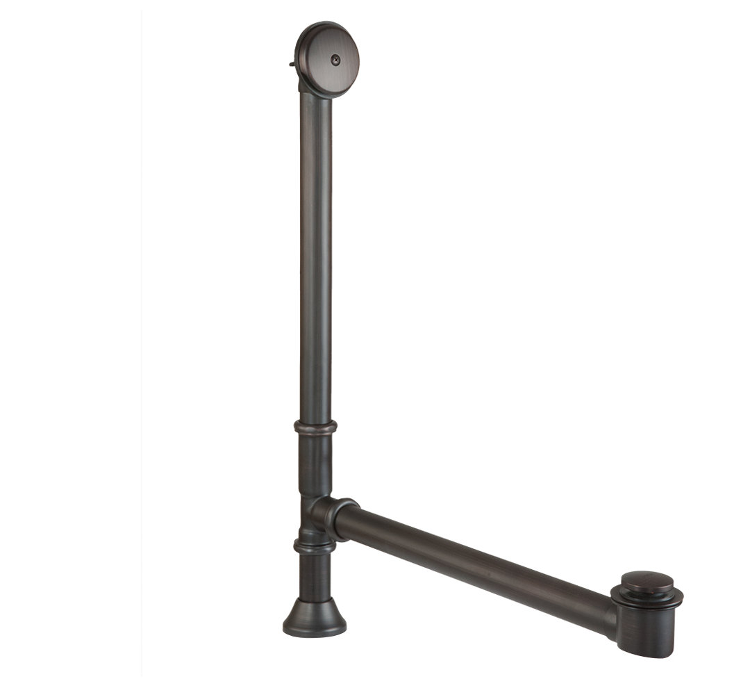 Premier Waste and Overflow Kit with Pop Up Drain for Free Standing Bath Tub in Oil Rubbed Bronze Premier Copper Products