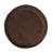 Faux Rattan Side Table For Both Indoor And Outdoor Use, Handmade Mgo, Brown