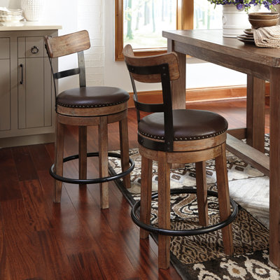 Tabouret de bar et de comptoir pivotant