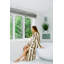 100% Cotton Velour Mid-Calf Bathrobe with Pockets-75051848