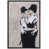 Black Floater Framed