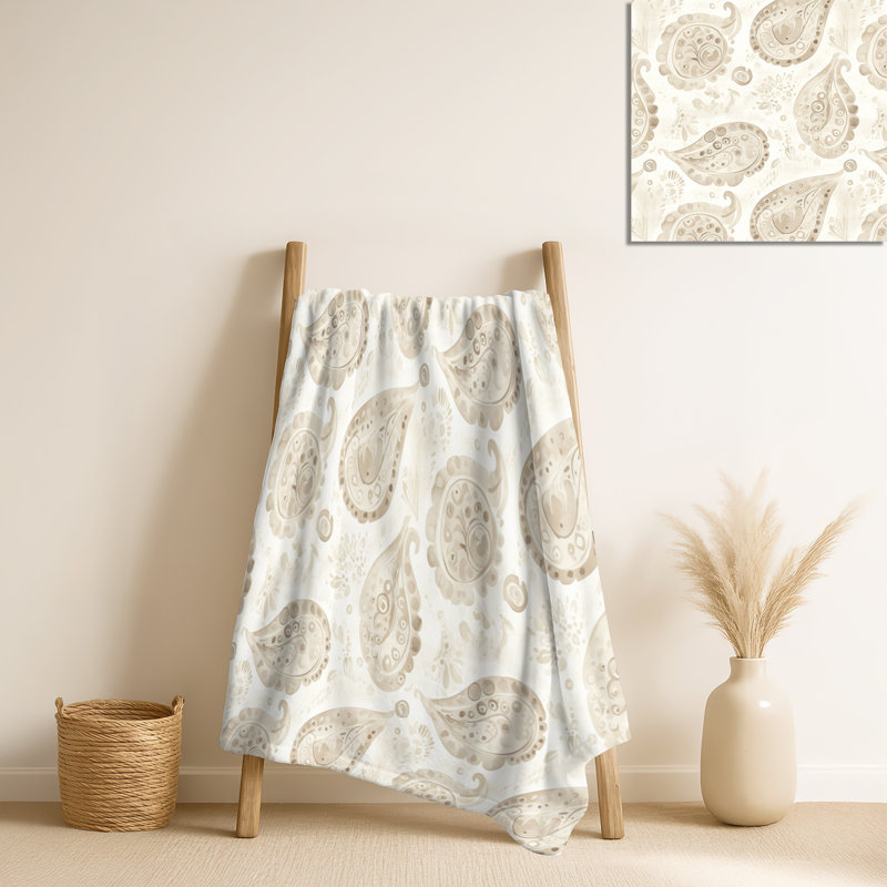 Jeté Paisley Floral II